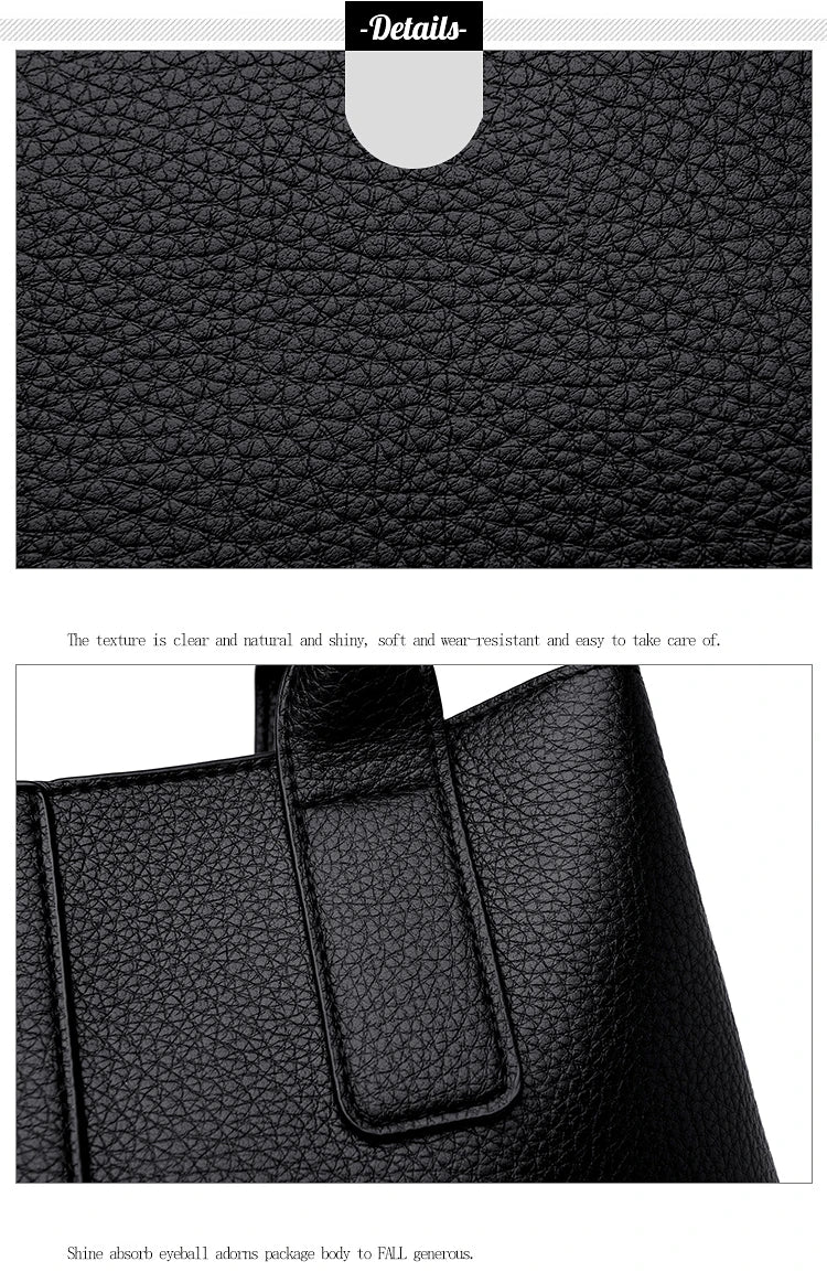Women's Saffiano Business Tote Bag