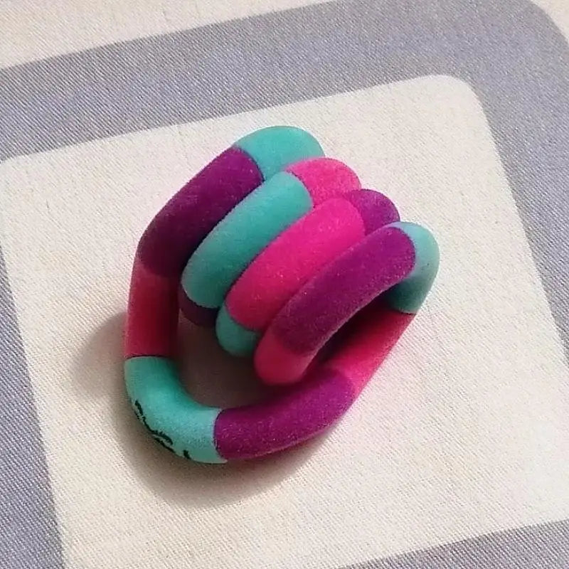 Official Genuine Fuzzies Twisty Fidget Toy Stress Relief ADHD Concentration Training Finger Sensory Toy Adult Anxiety Relief