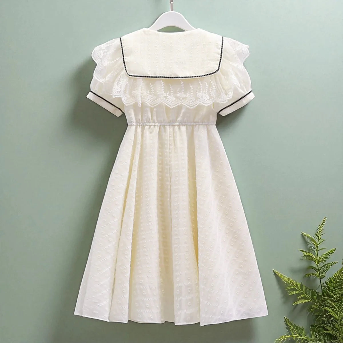 Toddlers Dresses For Girls Children's Dress Summer Cotton Kids School Costumes Short Sleeve Baby  4 5 6 8 9 10 12 Years