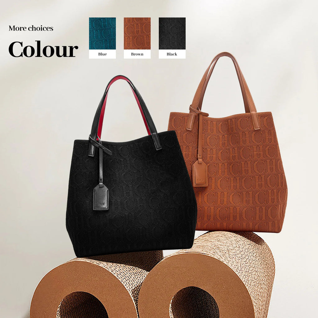 Women's Hand-Woven Cotton Tote Bag