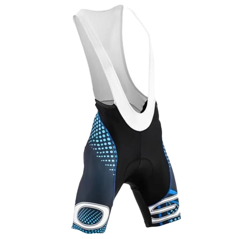 Men's Padded Cycling Bib Shorts – Breathable Lycra Road & MTB Compression Shorts