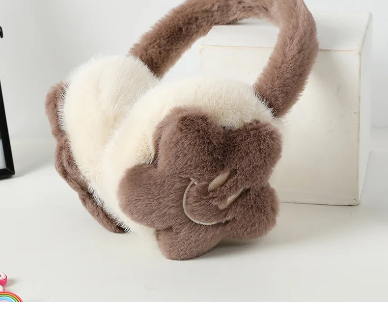 Kids' Plush Star Earmuffs