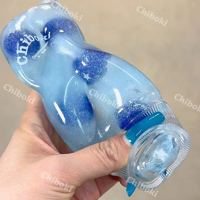 Slow Rising Squishy Stress Relief Toy | Fruit & Maltose Novelty Squeeze | Deformable Fidget | Single or 4-Pack