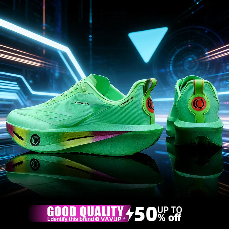 2026 Running Shoes Carbon Board Men Specialty Marathon Sports Breathable Lightweight Women's Comfortable Nonskid Chunta Sneakers