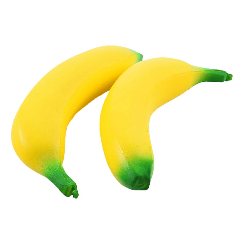 Anti-stress Squishy Slow Rising Jumbo Squishy Banana Toys Kneading Fruit Squeeze Toys Fun Stress Relief Toys