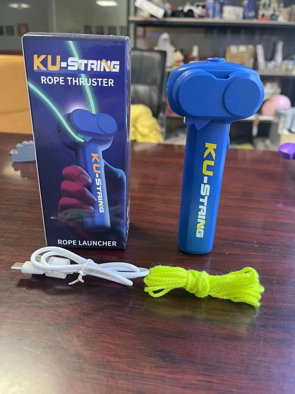 Loop Lasso Glow-in-the-Dark Party Light Toy | USB Rechargeable | 90-Min Glow | Stress Relief