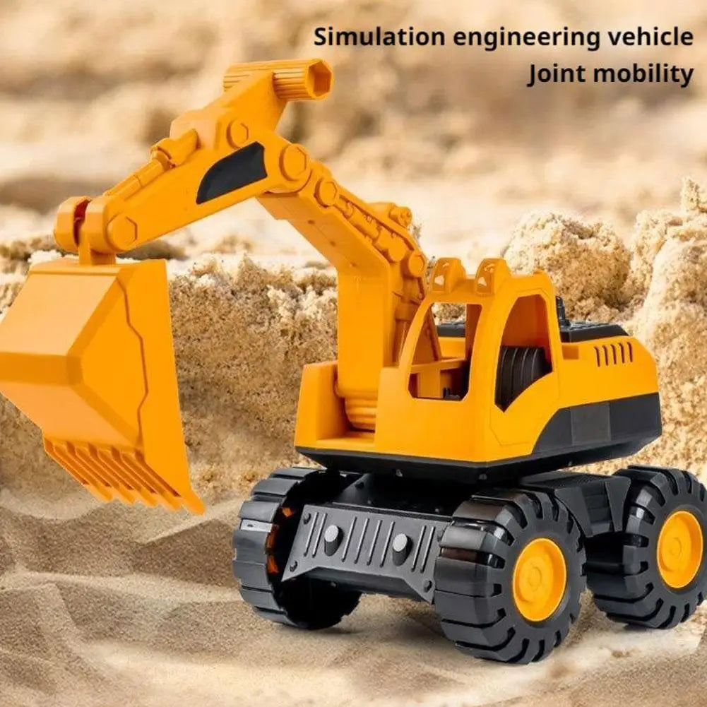 Excavator Truck Model Toy Engineering Vehicle Toddler Early Education Construction Vehicles Truck Boys Gifts