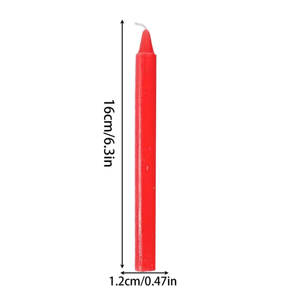 Long Burning Emergency Candles 10Pcs/set Smokeles Disaster Prevention Survival Candles Household Supplies For Power Outages