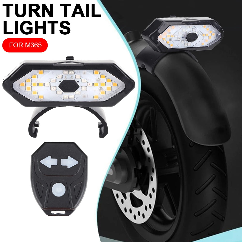 Scooter Turn Signal Safety Light – Wireless Remote LED Warning Lamp
