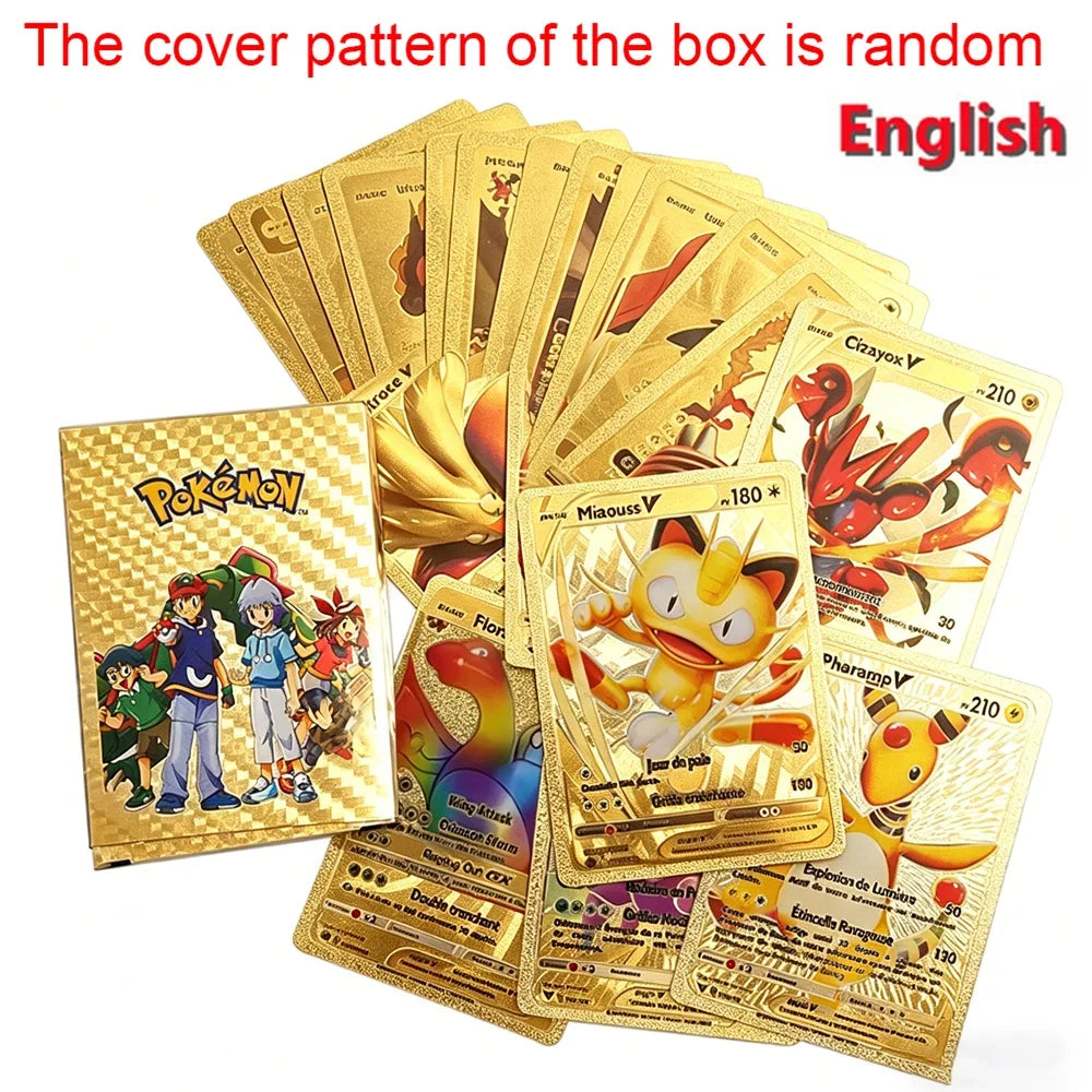 Foil Trading Cards, English & Spanish