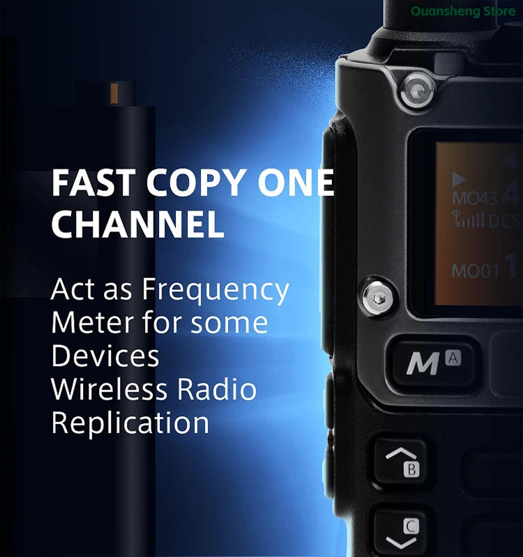 Quansheng UV K5 8 Walkie Talkie Am Fm Communication Two Way Radio Receiver Ham Amateur Long Range Wireless Set Transceiver