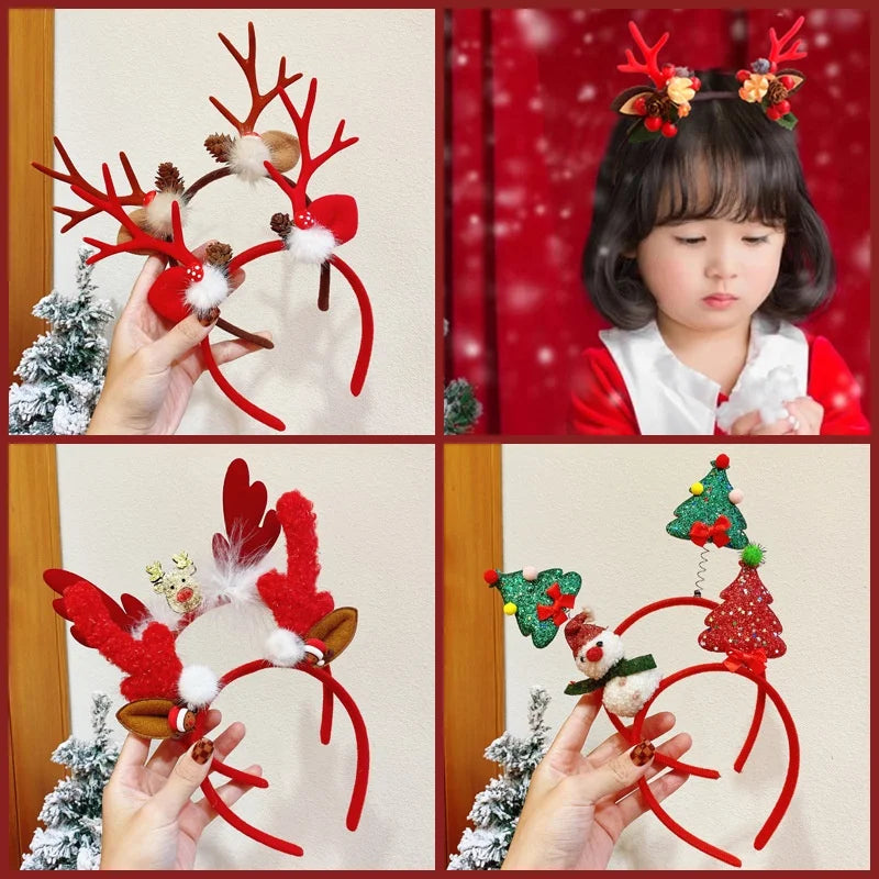 Christmas Party Headbands – Random Styles, 1–15 Pieces