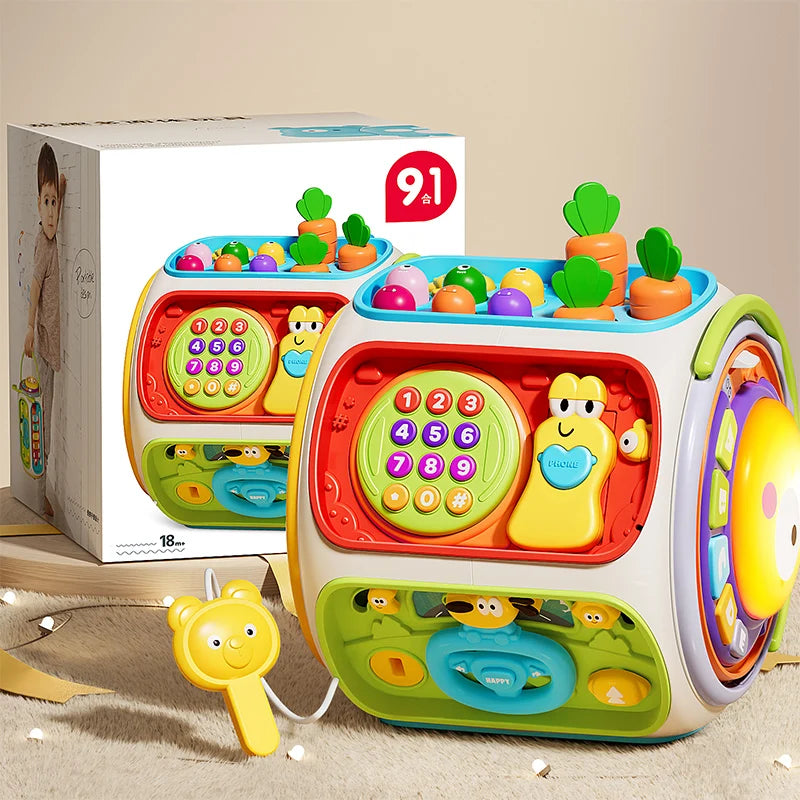 Montessori Color Sorting & Shape Learning Game | Cognitive Development Toy for Kids 3+
