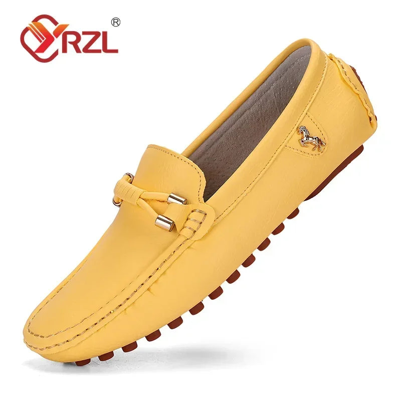 Men's Handmade Moccasin Loafers | Slip-On Casual Leather Shoes