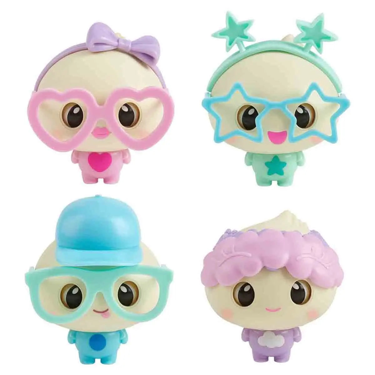 My Squishy Little Dumplings Interactive Doll Marshmallow Golden Cute Dumpling with Sound and Light Electronic Interactive Toys