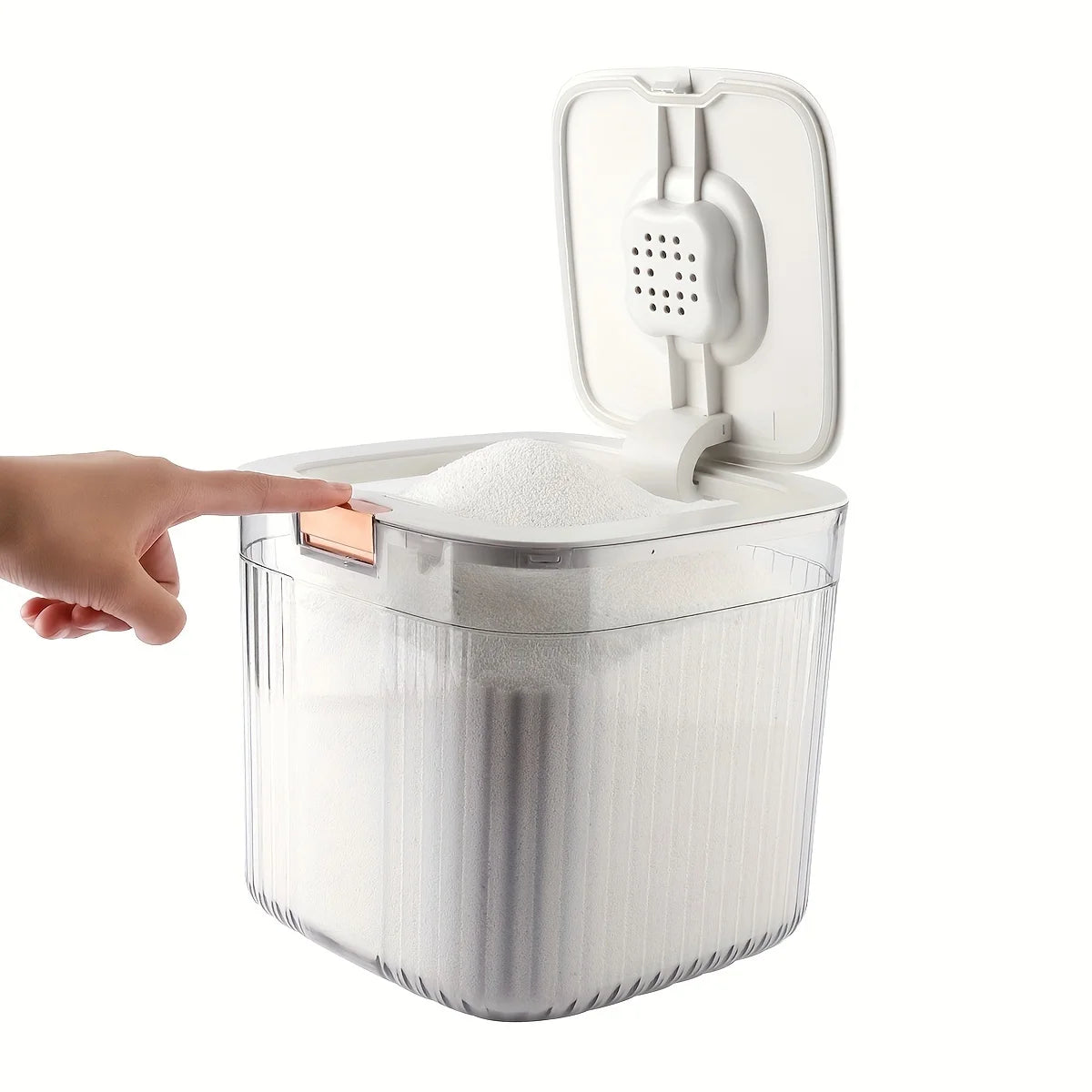Laundry Pods Container For Laundry Room Organization Decor, Laundry Powder Container for Laundry Organization Laundry Pod Holder