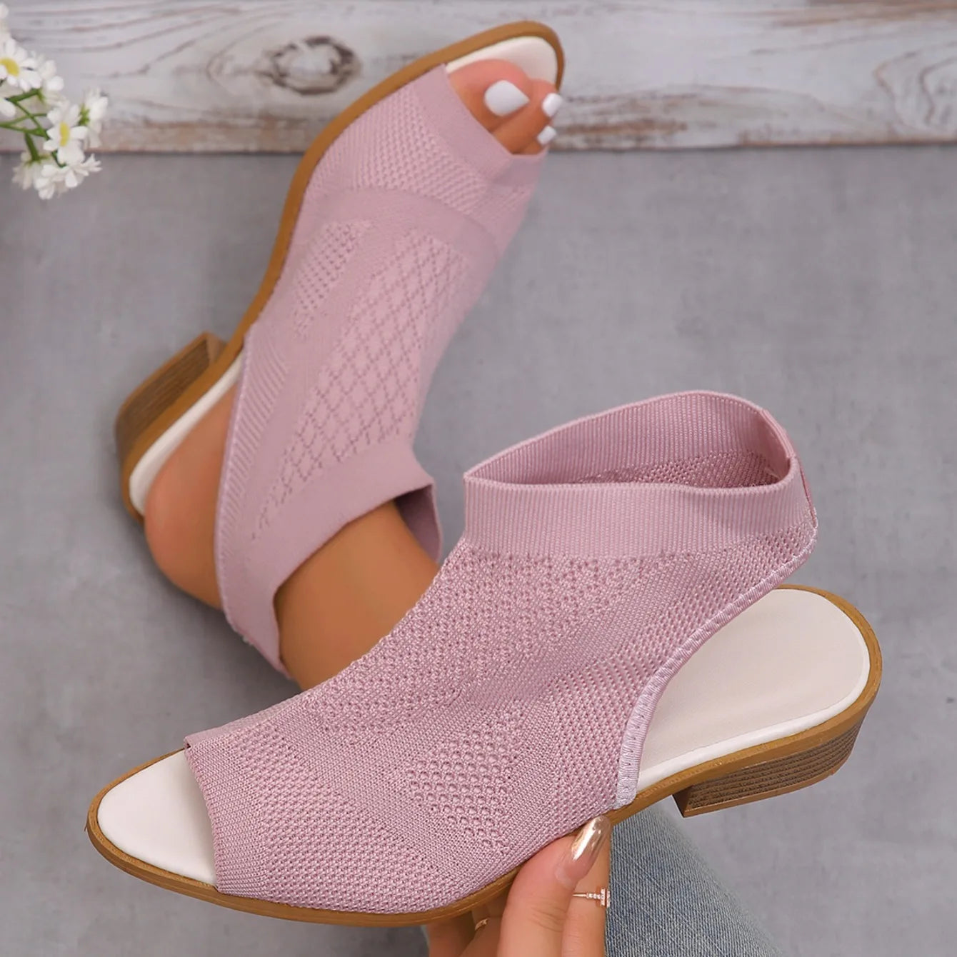 New Summer Fashion Casual Comfortable Sandals Open Toe Lightweight Outdoor Sandals Women Shoes for Women