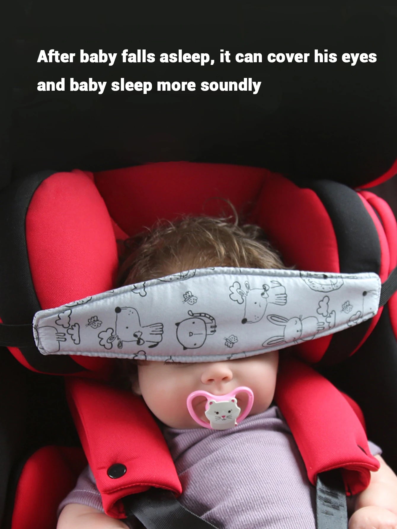 Baby Car Seat Head Support Children Stroller Fastening Belt Adjustable Boy Girl Playpens Sleep Positioner Baby Saftey Pillows