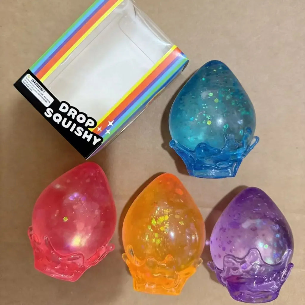 Water Droplet Squishy Stress Relief Toy | Slow Rebound Squeeze Ball