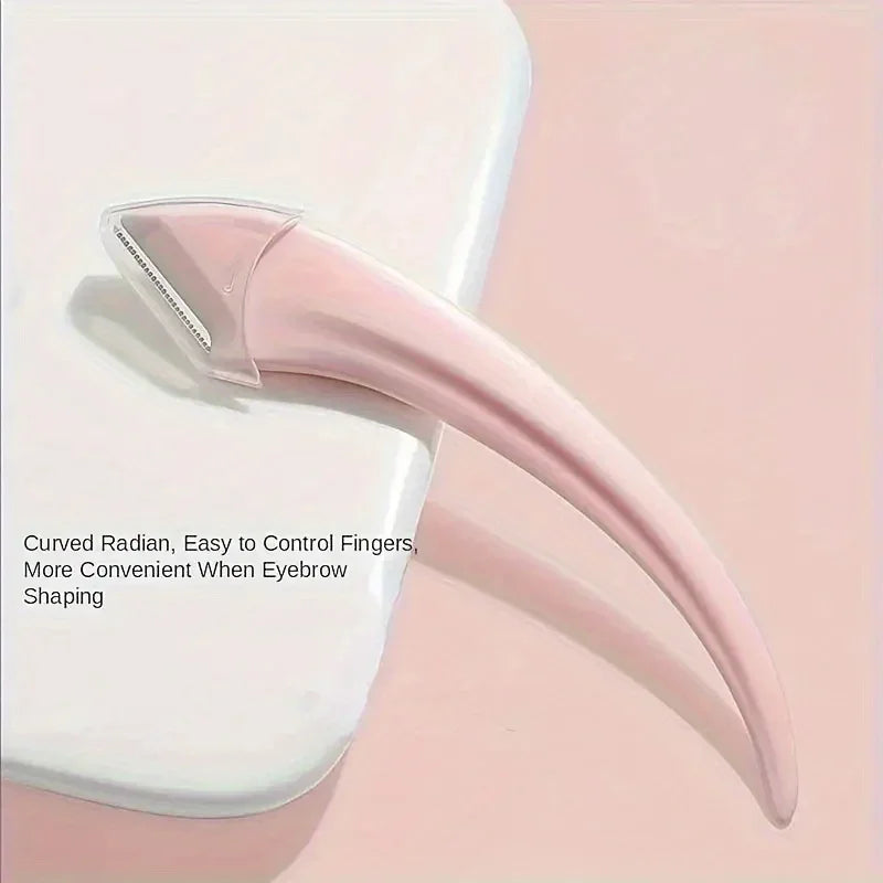 Eyebrow Trimmer Set, Precision Trimming Scissors, Curved Eyebrow Trimmer And Comb - For On-The-Go Eyebrow Grooming