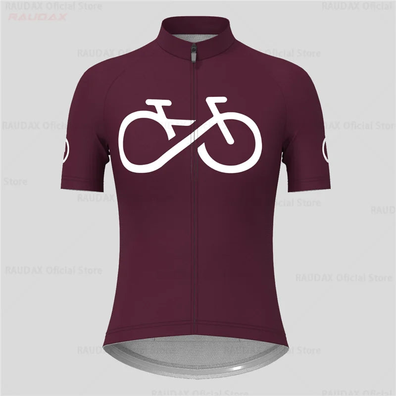 Women's Short Sleeve Cycling Jersey – Full Zip MTB Road Bike Shirt in 17 Colors, Sizes XS–4XL