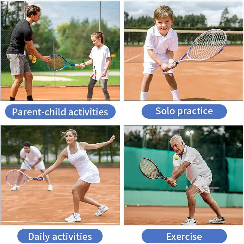 Professional Tennis Training Ball Trainer - Indoor Exercise Self-Study Rebound Ball Primary Tool for Tennis Practice