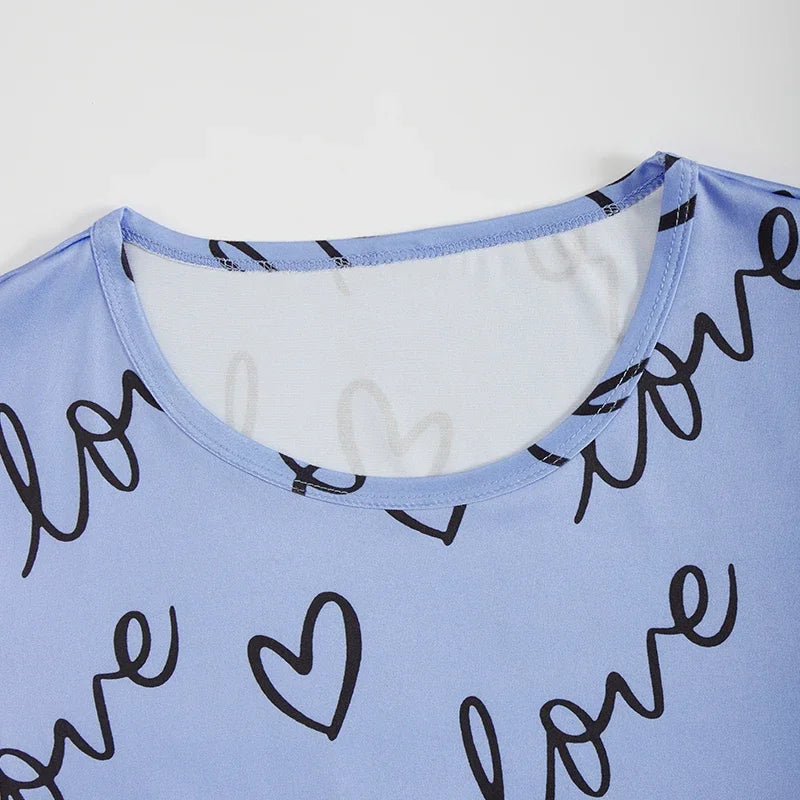 2026 Women Casual Cute Outdoor Shits with Shorts Pajamas Sets Short Sleeve Sleepwear 2 Piece Pjs Cartoon Cat Print Pyjamas Sets