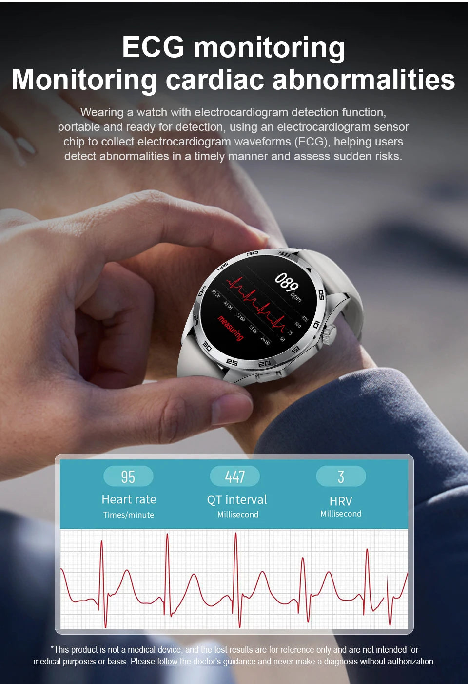 2026 Men New Smartwatch Bluetooth Call Waterproof Sports Fitness Smart Watches ECG Heart Rate Monitoring Health Smart Bracelets
