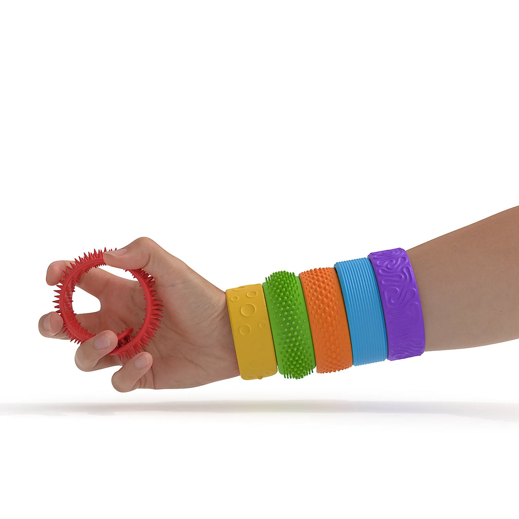 Textured Fidget Slap Bracelets