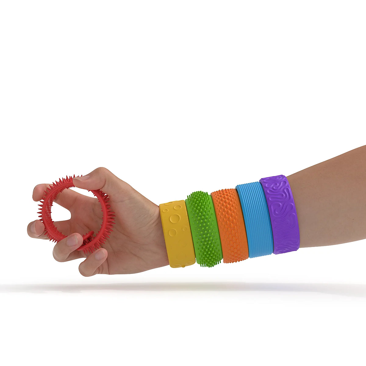 Textured Fidget Slap Bracelets
