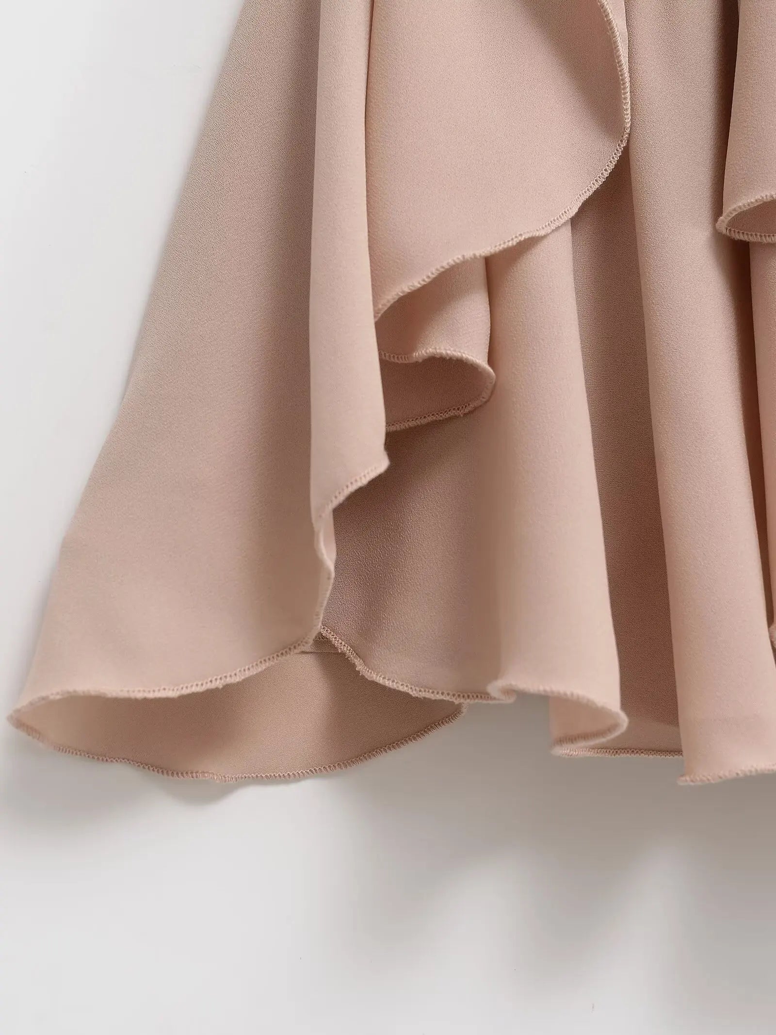 Women's Tiered Ruffle A-Line Midi Skirt