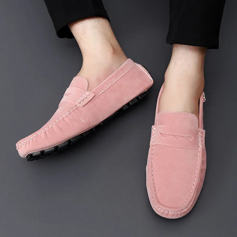 Shoes Men Casual Shoes Fashion Men Shoes Genuine Leather Men Loafers Moccasins Slip on Men Flats Male Driving Shoes
