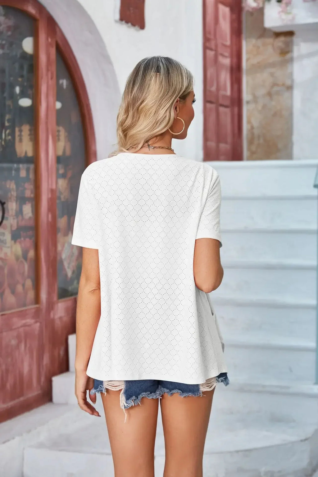 2026 Summer New Women's Wear Women's Hollow Solid Color Casual Cardigan Coat Multiple Colors Available Tops Women's Clothing
