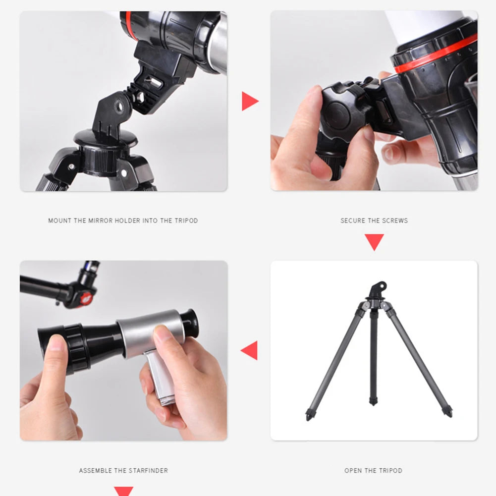 Professional HD Astronomical Telescope | Portable Monocular | Moon & Planet Observation | 3 Colors