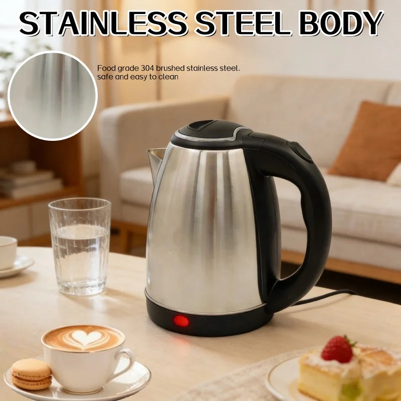 Home Appliance Smart Electric Kettle Stainless Steel Portable Kettle Safe And Fast Heating Electric Pot For Hotel Trip kitchen