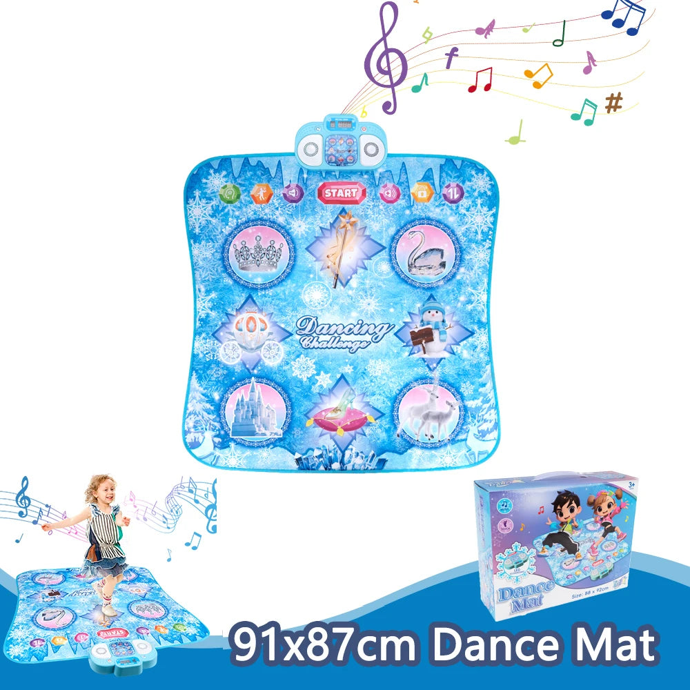 Kids Electronic Dance Mat – Musical Floor Blanket with 9 Levels