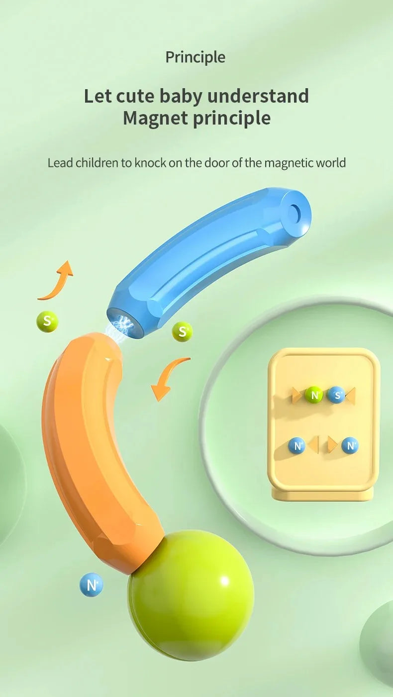 Magnetic Ball & Stick Construction Set | Montessori Educational Toy | 10–188 Pieces | Ages 3+