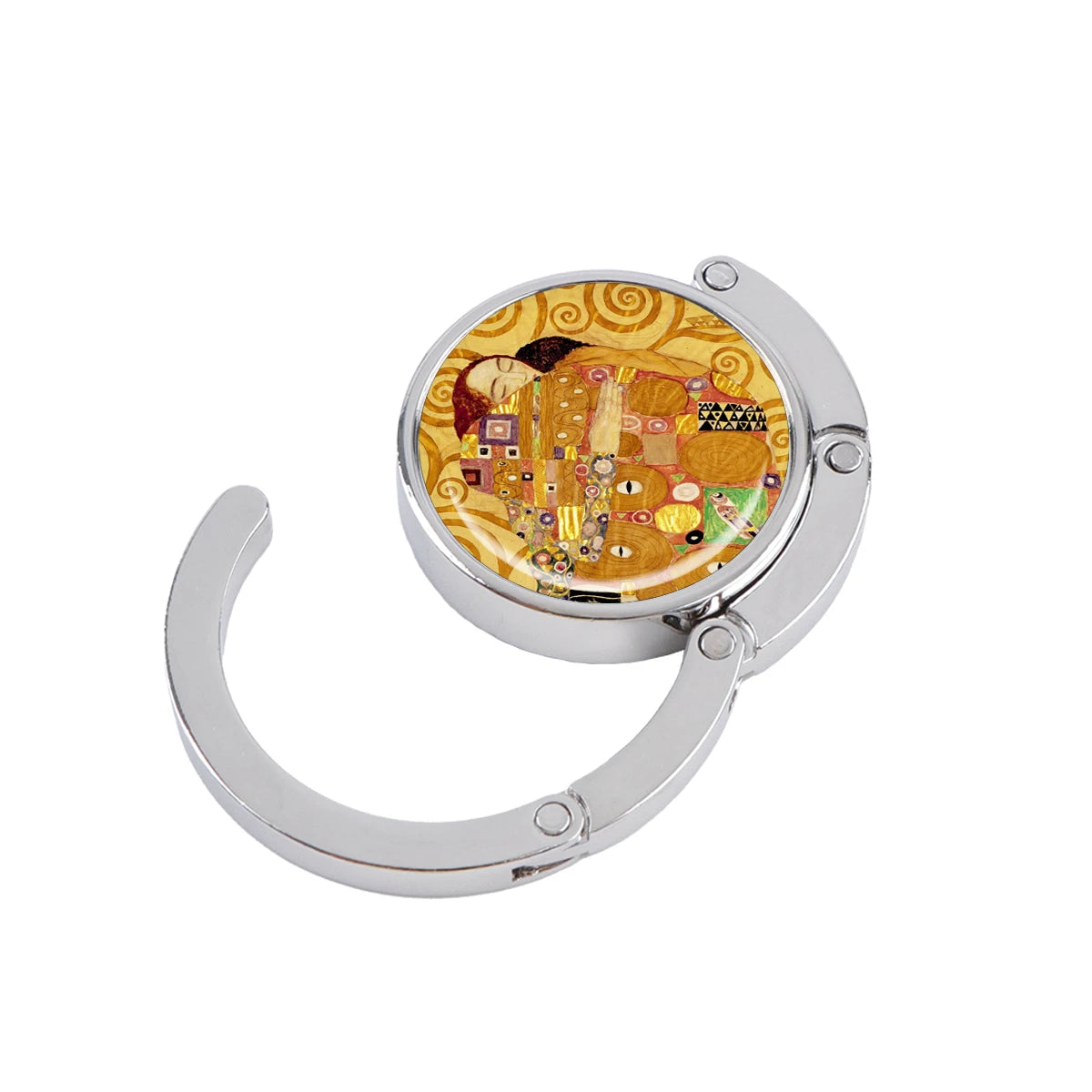 Van Gogh Art Folding Metal Purse Hanger & Table Bag Hook