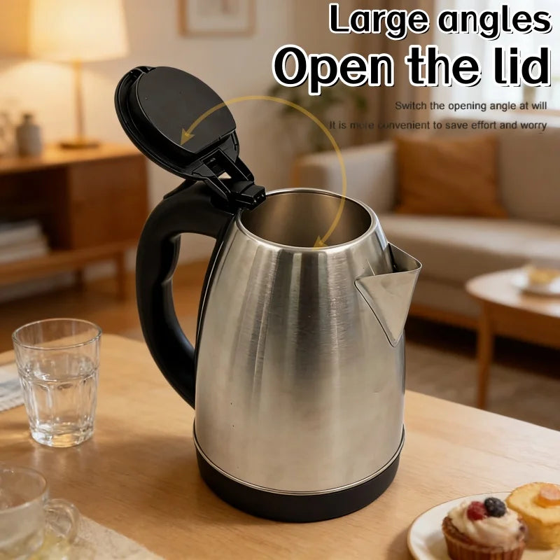 Home Appliance Smart Electric Kettle Stainless Steel Portable Kettle Safe And Fast Heating Electric Pot For Hotel Trip kitchen