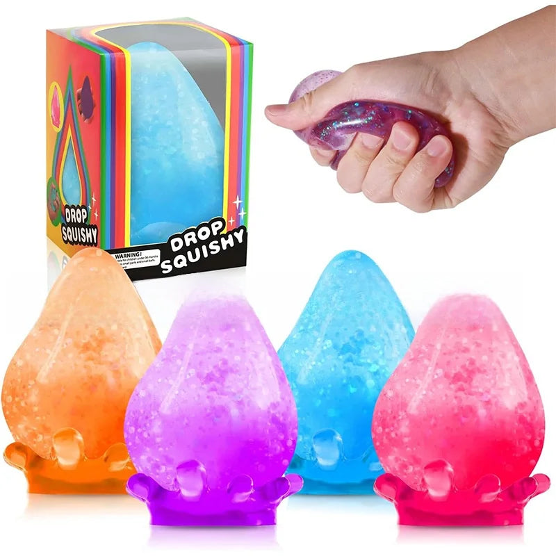 Ice Skin Maltose Squishy Stress Relief Ball | Slow Rebound Fidget Toy