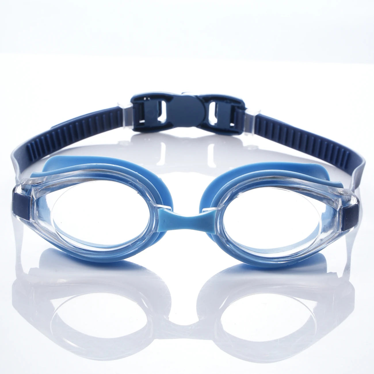 1PC Swimming Goggles, Professional Waterproof and Anti-fog Flat Light Diving, Toddler Goggles No Hair Pull