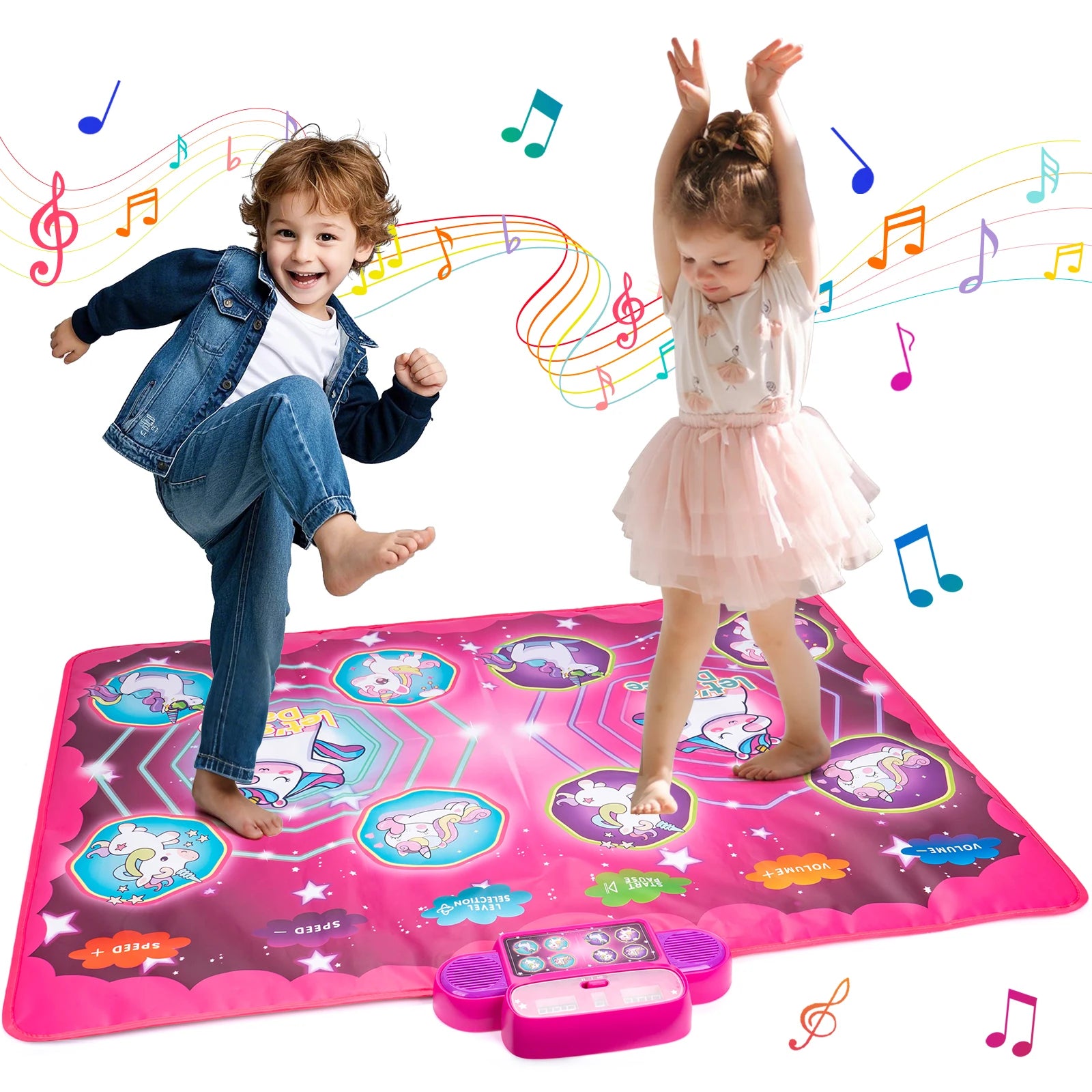 Kids Electronic Dance Mat – Musical Floor Blanket with 9 Levels