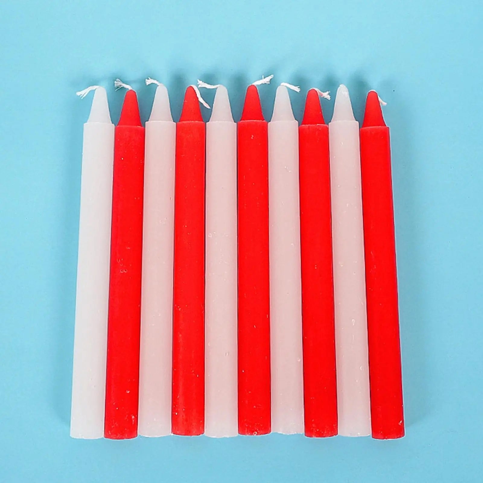 Long Burning Emergency Candles 10Pcs/set Smokeles Disaster Prevention Survival Candles Household Supplies For Power Outages