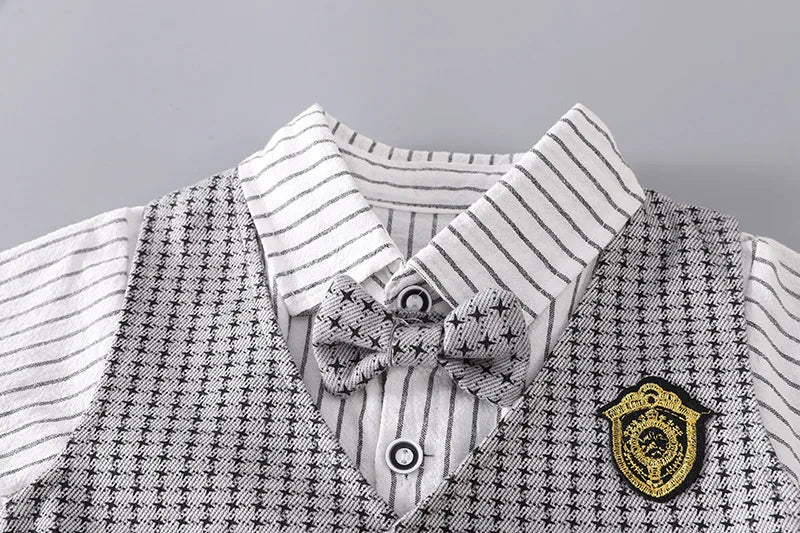 Toddler Boys Gentleman 3-Piece Formal Outfit Set