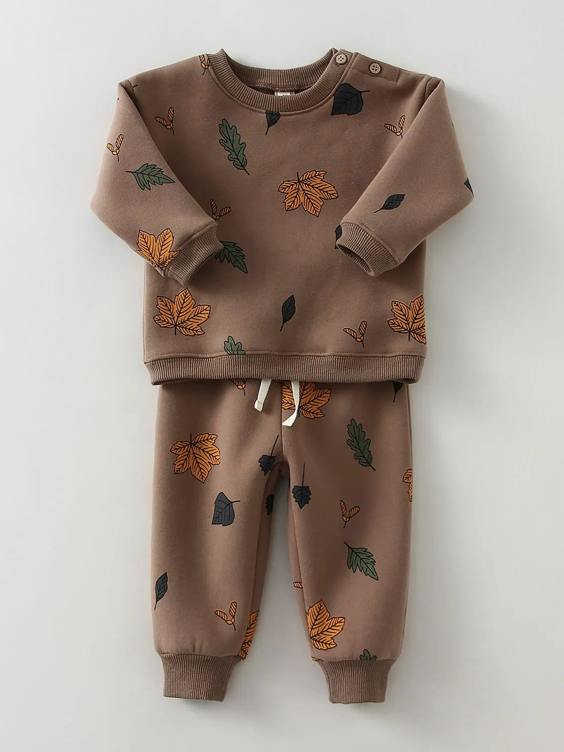 Toddler Baby Clothes Set Spring Autumn Fleece Suits Baby Sweater Tops + Pants 2pcs Toddler Kids Clothes