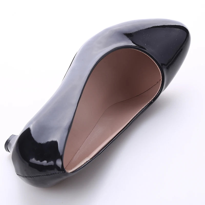 Women's Medium Spike Heel Round Toe Office Pumps