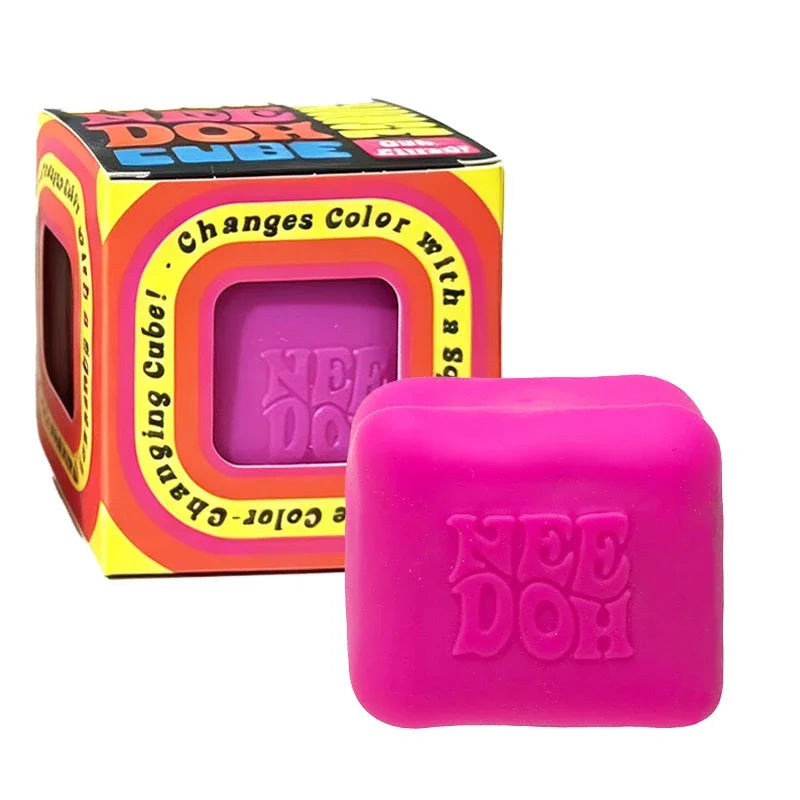 Color-Change Squishy Cube