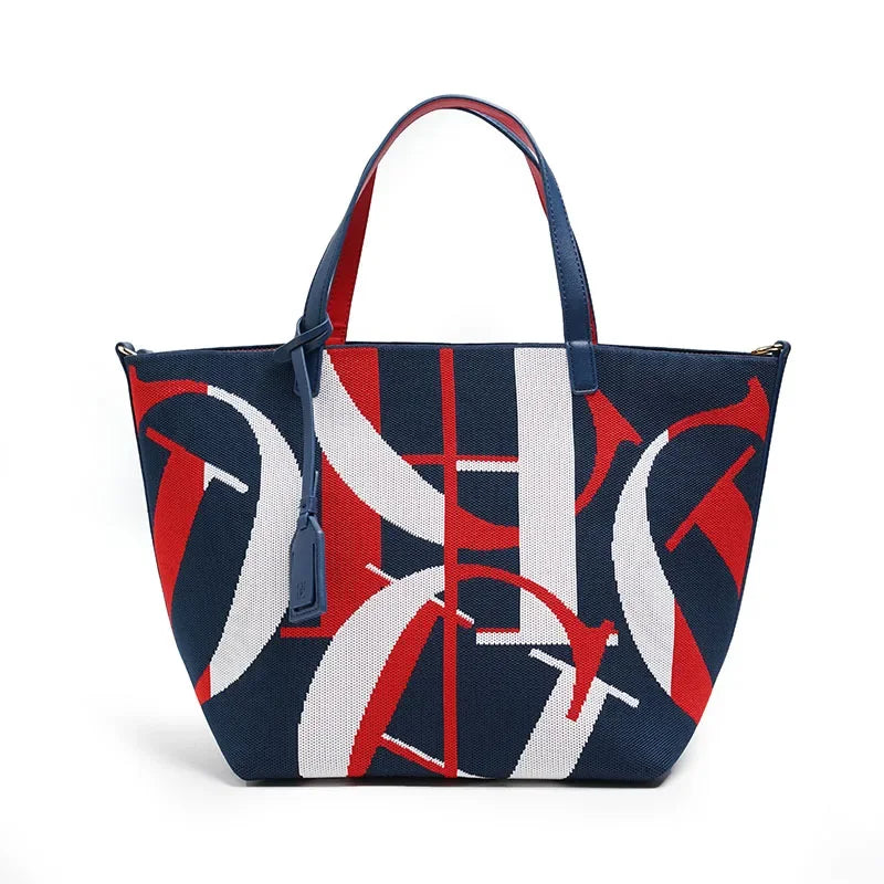 Women's Letter & Ruched PVC Bucket Shoulder Bag