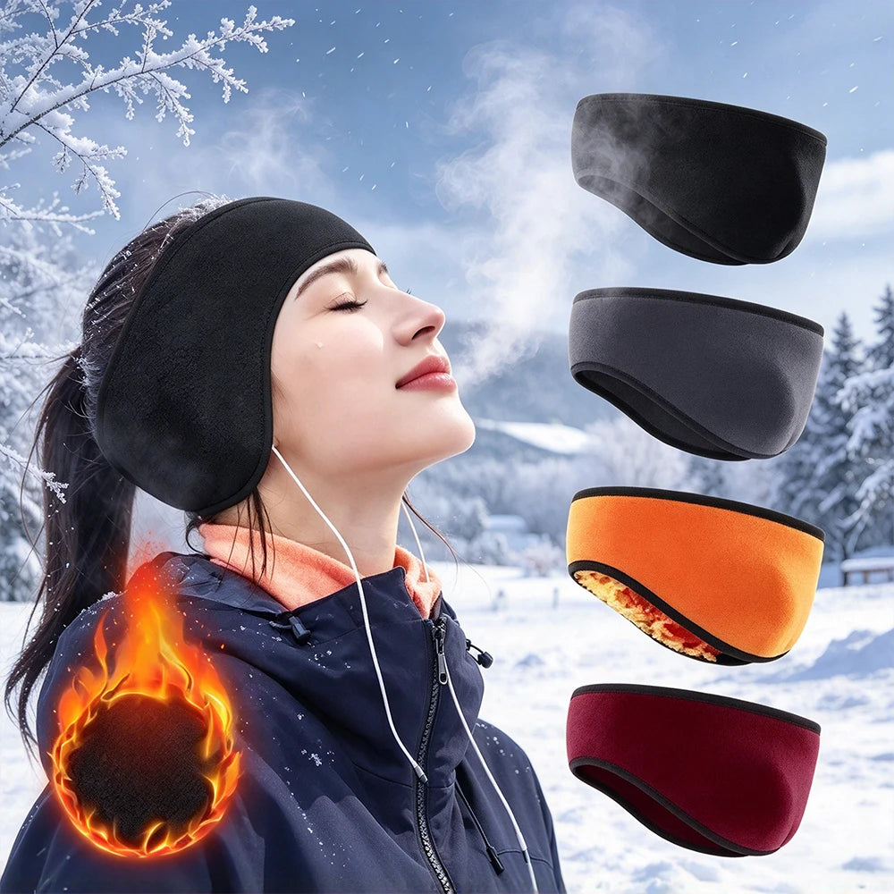Unisex Fleece Winter Earmuffs