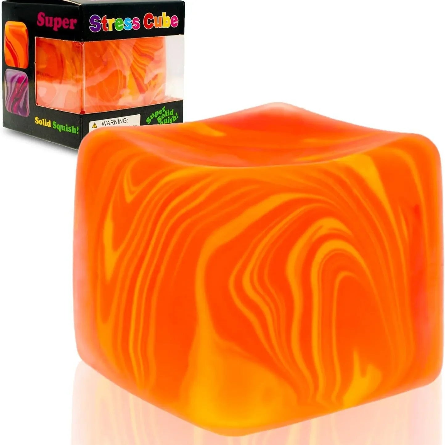 Schylling Needoh Pizza Sensory Fidget Cube | Squishy Stress Relief Anti-Anxiety Squeeze Toy for ADHD